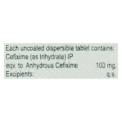 Cefolin 100 Mg Tablet 10