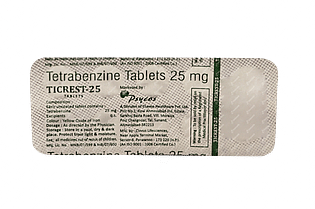 Ticrest 25 Tablet 10