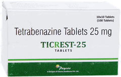 Ticrest 25 Tablet 10