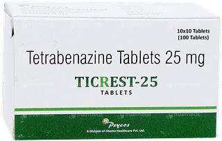 Ticrest 25 Tablet 10