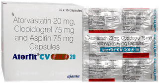 Atorfit Cv Gold 20 Capsule 15