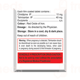Cilnicue T 10/40 MG Tablet 10