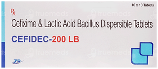 Cefidec Lb 200 Mg/60 M Tablet 10