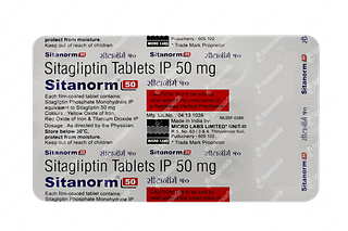 Sitanorm 50 MG Tablet 15