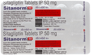 Sitanorm 50 Tablet 15