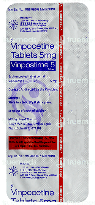 Vinpostime 5 MG Tablet 10