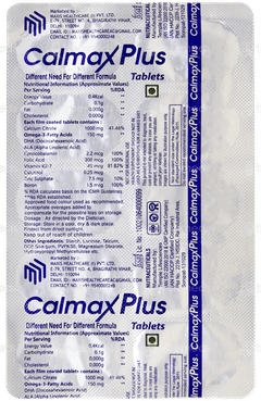 Calmax Plus Tablet 10