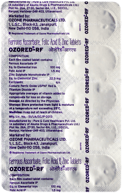 Ozored Rf Tablet 10