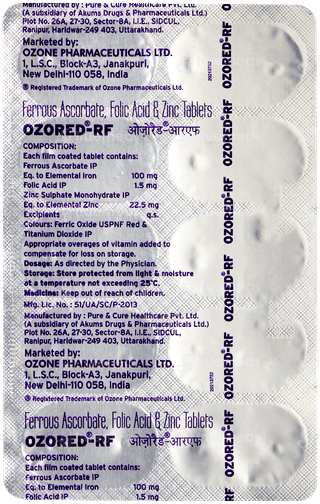 Ozored Rf Tablet 10