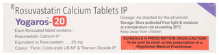 Yogaros 20 Tablet 15