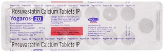 Yogaros 20 Tablet 15