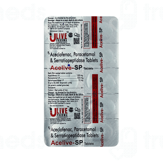 Acelive Sp 100/325/15 MG Tablet 10