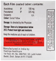 Acegem P 100/325 Mg Tablet 10