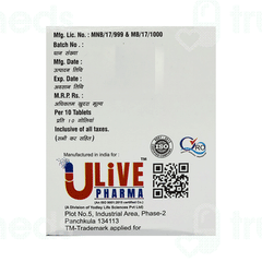 Acelive P 100/325 MG Tablet 10 Acelive P 100/325 MG Tablet 10