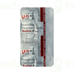 Acelive P 100/325 MG Tablet 10 Acelive P 100/325 MG Tablet 10