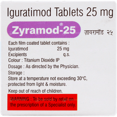 Zyramod 25 Tablet 10 Zyramod 25 Tablet 10