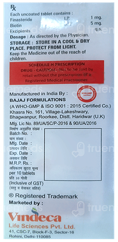 Bio Hairr F 5/1 Mg Tablet 10