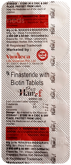 Bio Hairr F 5/1 Mg Tablet 10