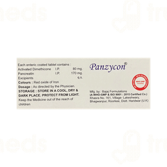 Panzycon 170/80 Mg Tablet 10