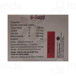 B Supp Tablet 10
