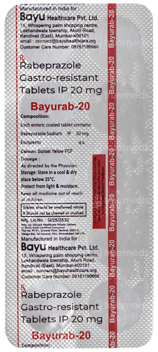 Bayurab 20 Tablet 10