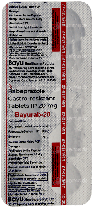 Bayurab 20 Tablet 10
