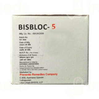 Bisbloc 5 Tablet 10