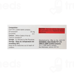 Brivafix 25 MG Tablet 10 Brivafix 25 MG Tablet 10