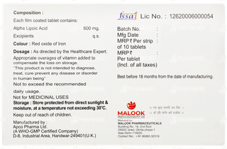 Liplac 600 Tablet 10