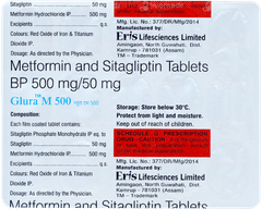 Glura M 500 Tablet 15 Glura M 500 Tablet 15