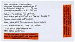 Sita Od Met 50/500 Tablet 10