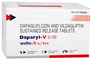 Daparyl V 5/100 Tablet 10