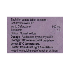 Cefzum 500 Tablet 10
