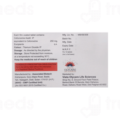 Cefucare 250 Tablet 10