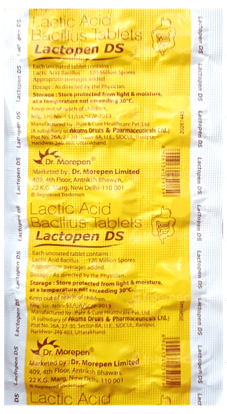 Lactopen Ds Tablet 15