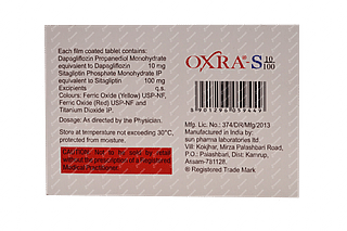 Oxra S 10/100 MG Tablet 15