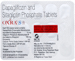 Oxra S 10/100 Tablet 15 Oxra S 10/100 Tablet 15