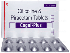 Cogni Plus 500/400Mg Tablet 10 Cogni Plus 500/400Mg Tablet 10