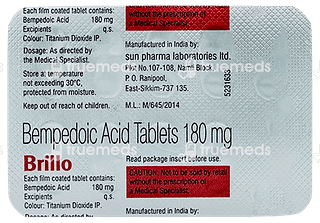 Brillo 180 MG Tablet 10