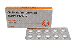 Hnu D3 60k Chewable Tablet 10