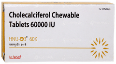 Hnu D3 60k Chewable Tablet 10