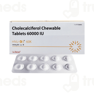 Hnu D3 60K Chewable Tablet 10
