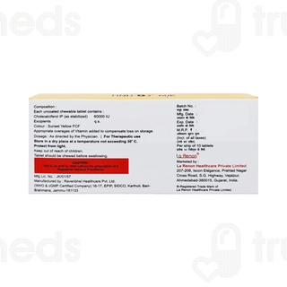 Hnu D3 60K Chewable Tablet 10