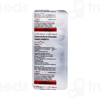 Hnu D3 60K Chewable Tablet 10
