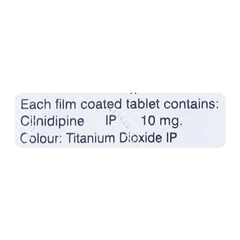 Cilnitrol 10 Mg Tablet 10 Cilnitrol 10 Mg Tablet 10