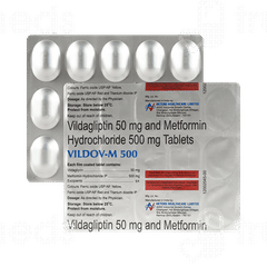 Vildov M 500 Tablet 15 Vildov M 500 Tablet 15