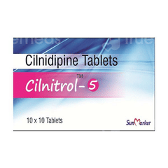 Cilnitrol 5 Mg Tablet 10
