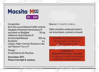 Macsita Mxr 500/50 MG Tablet 10