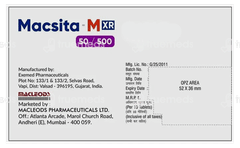 Macsita M Xr 50/500 Tablet 10