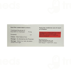 Clopiron 75 MG Tablet 10 Clopiron 75 MG Tablet 10